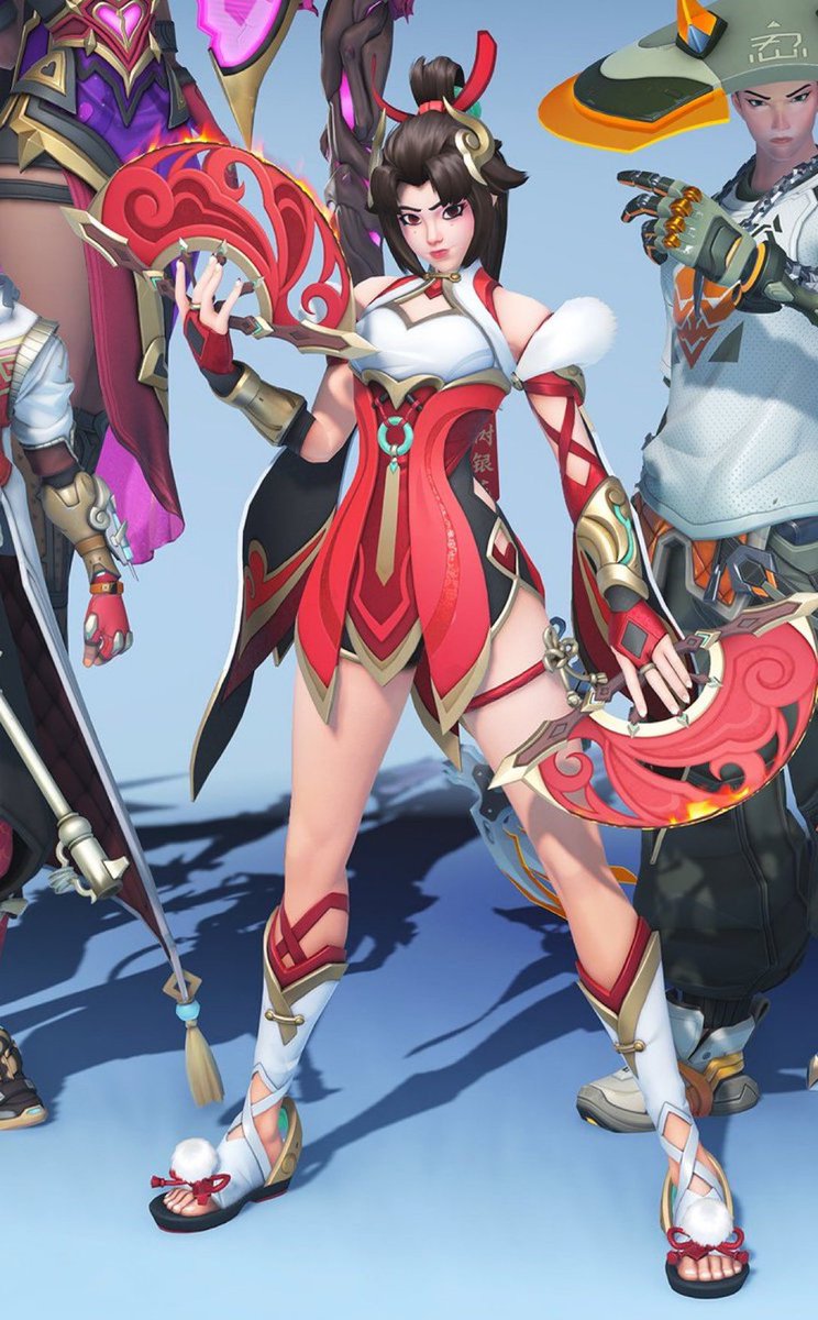 TimelyAnran's tweet photo. Anran Fully Releases Tomorrow, Along Side Her Launch Skin For Season One🔥

#Anran #Overwatch #season1 #Season21 https://t.co/1iWj8w2CST