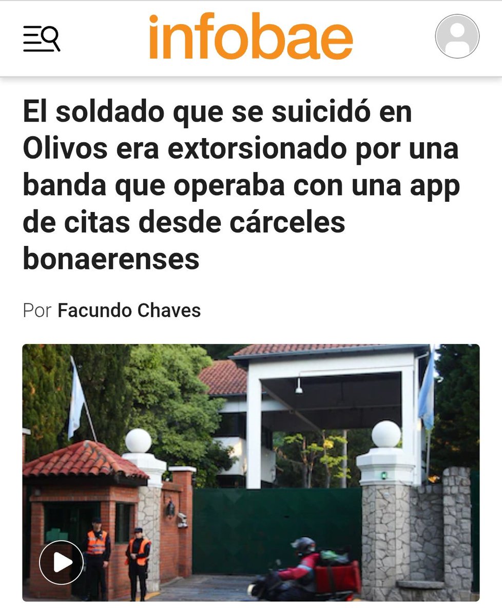 - Relato kuka: un soldado se suicidó porque Milei lo endeudó.
- Realidad: kukas presos extorsionaron y llevaron al suicidio al soldado.