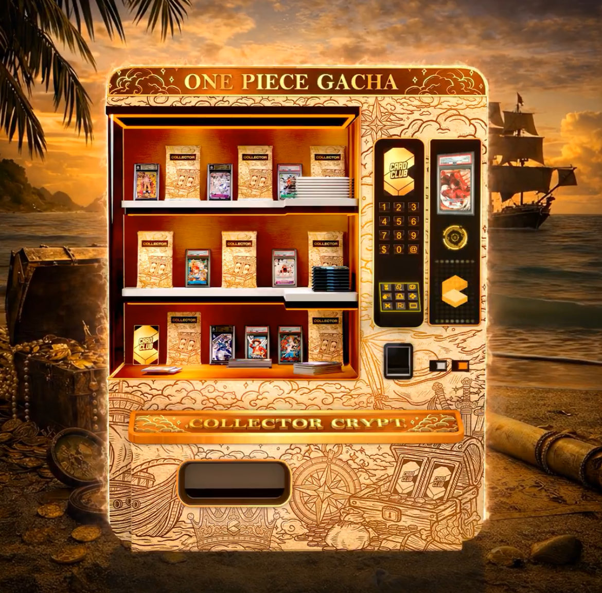 🚨BREAKING: @COLLECTOR_CRYPT ONE PIECE GACHA HITS $2M SALES ON SOLANA!!!🚨