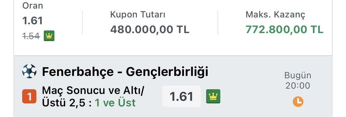 kahinsahada's tweet photo. Fenerbahçe - Gençlerbirliği karşılaşması hakkında bir duyum aldım.

Karşılaşmada en az 3 gol olacak ve Fenerbahçe kazanacak.

RT VE FAV👉❤️👈 BEKLİYORUM.

#FBvGB https://t.co/xLbY5GMCy1
