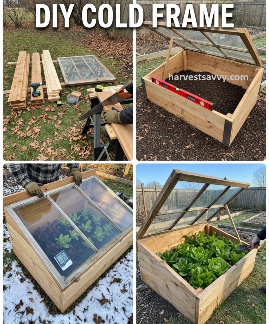 HarvestSavvy's tweet image. A cold frame is simple, low-tech, and incredibly effective.
No power. No heat. Just sunlight trapped under glass.
Build one once, and add weeks—or months—to every growing season 🌱

#ColdFrame
#SeasonExtension
#YearRoundGardening
#GrowYourOwn
#BackyardGardening
#GardenDIY