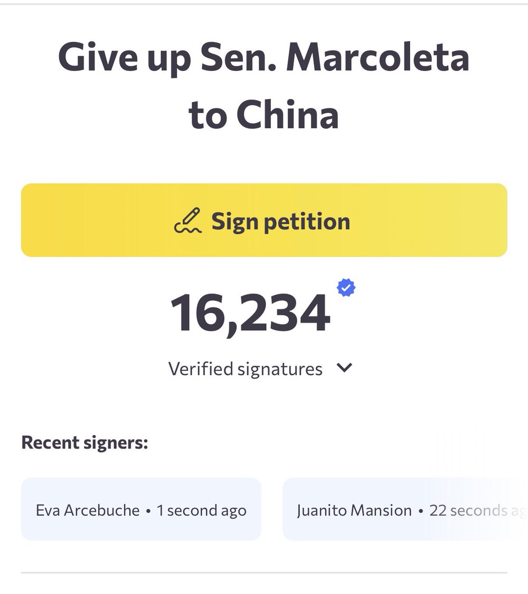 change.org/p/give-up-sen-…

Now that is what sa real Petition means ! 
Dont forget to sign ..