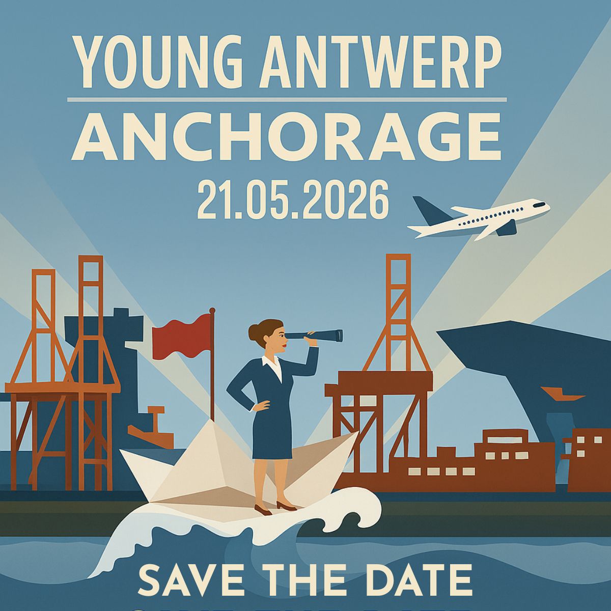 Save the date: 3de editie Young Antwerp Anchorage 🚀
📅 21 mei 2026 
📍 KAVA Congres Centrum, Antwerpen 
🔗 Meer info: linkedin.com/company/young-…
#YoungAntwerpAnchorage #YoungProfessionals