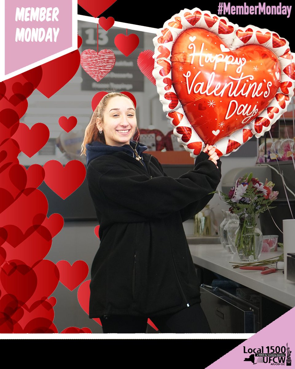 UFCW1500's tweet image. This #MemberMonday we would like to introduce you to UFCW Local 1500 member, Calista Iavarone from Stop &amp;amp; Shop. Calista has been a member for 9 years, and works in the floral department. Be sure to say hello to Calista next time you see her. #MemberMondays #CalistaIavarone  #1u