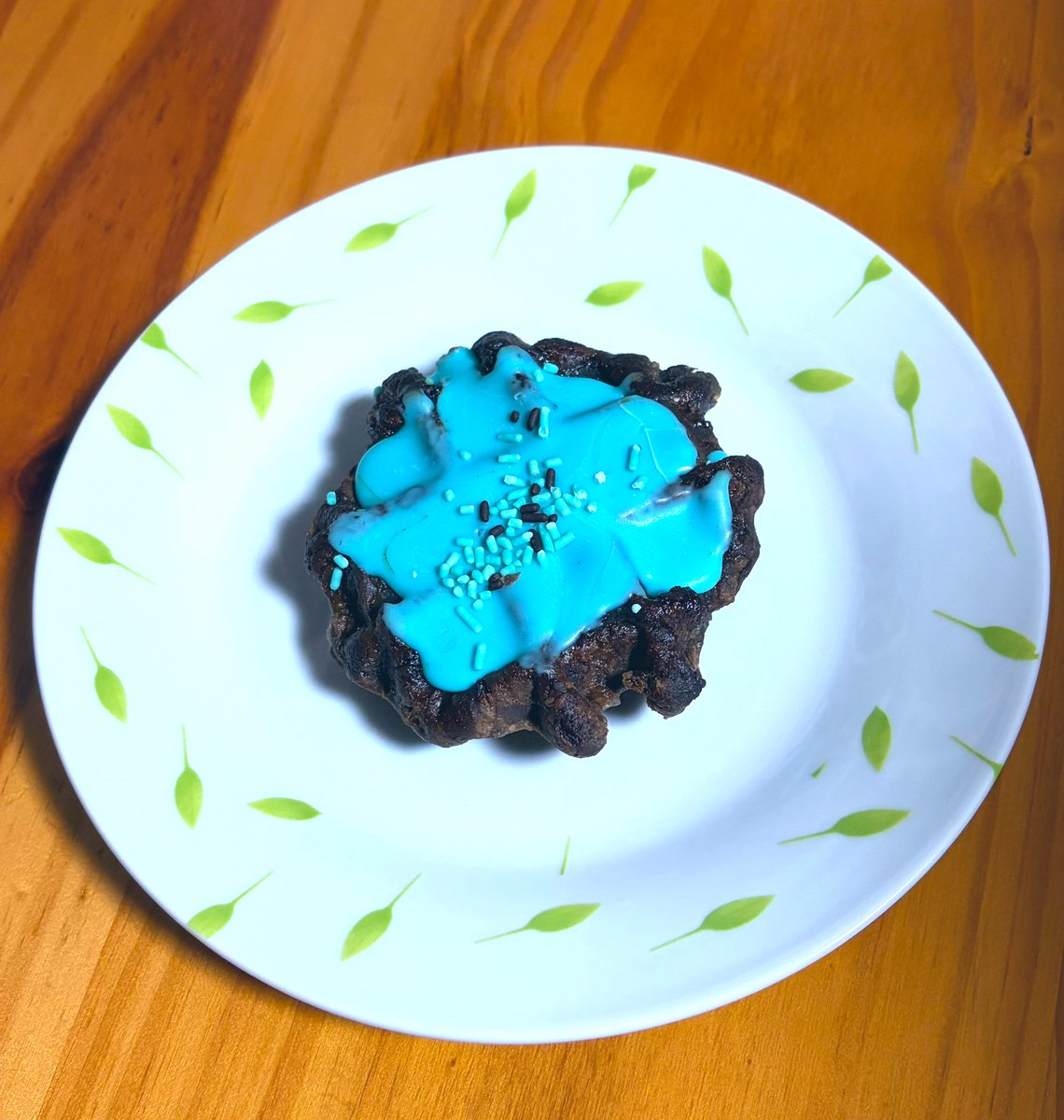 起きたらお腹がギュルギュル鳴ってしまって、こんな時間にチョコミント