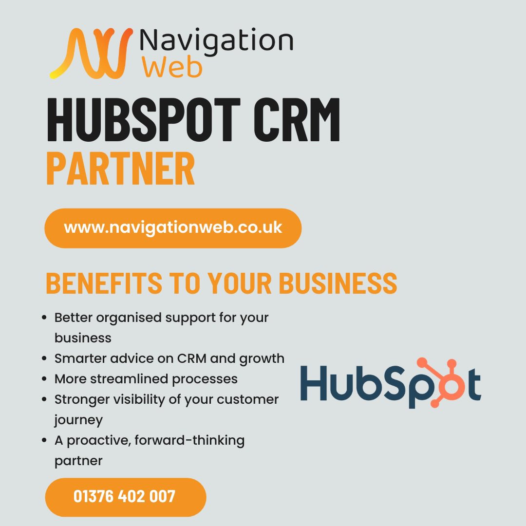 navigation_web's tweet image. 5 Benefits to your business when using a Hubspot Partner

1. Better organised support for you

2. Smarter advice on CRM and growth

3.More streamlined processes

4. Stronger visibility of your customer journey

5. A proactive, forward-thinking partner

#hubspot #partner #crm