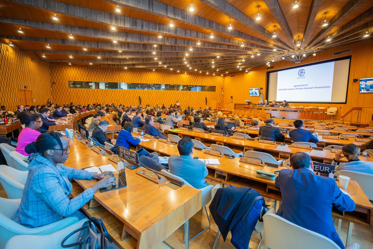 Productive exchange with the #G77 and #China on shared priorities serving the collective interest, and advancing inclusive development through multilateral cooperation.

I reaffirmed <a href="/UNESCO/">UNESCO 🏛️ #Education #Sciences #Culture 🇺🇳</a>’s commitment to strengthening dialogue, solidarity and collective action in support of