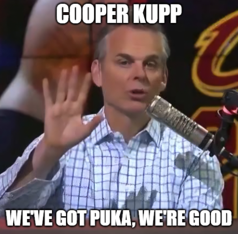 Rams to Cooper Kupp