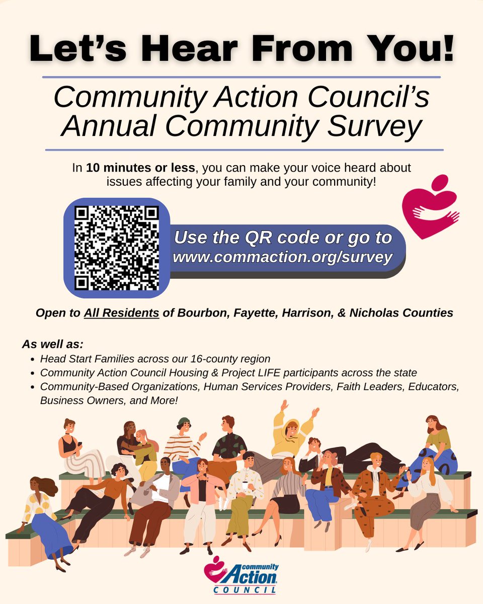 Friday is the last day to share your thoughts! We need to hear from everyone! A few minutes can make a big difference!
Take the survey: surveymonkey.com/r/CGBTHTH