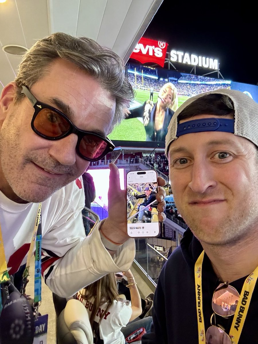 Maybe the best thing to come out of the Barstool Super Bowl content yesterday is Jon Hamm taking a picture of a sad/distraught <a href="/BarstoolPAT/">Pat</a> and then showing it to him
