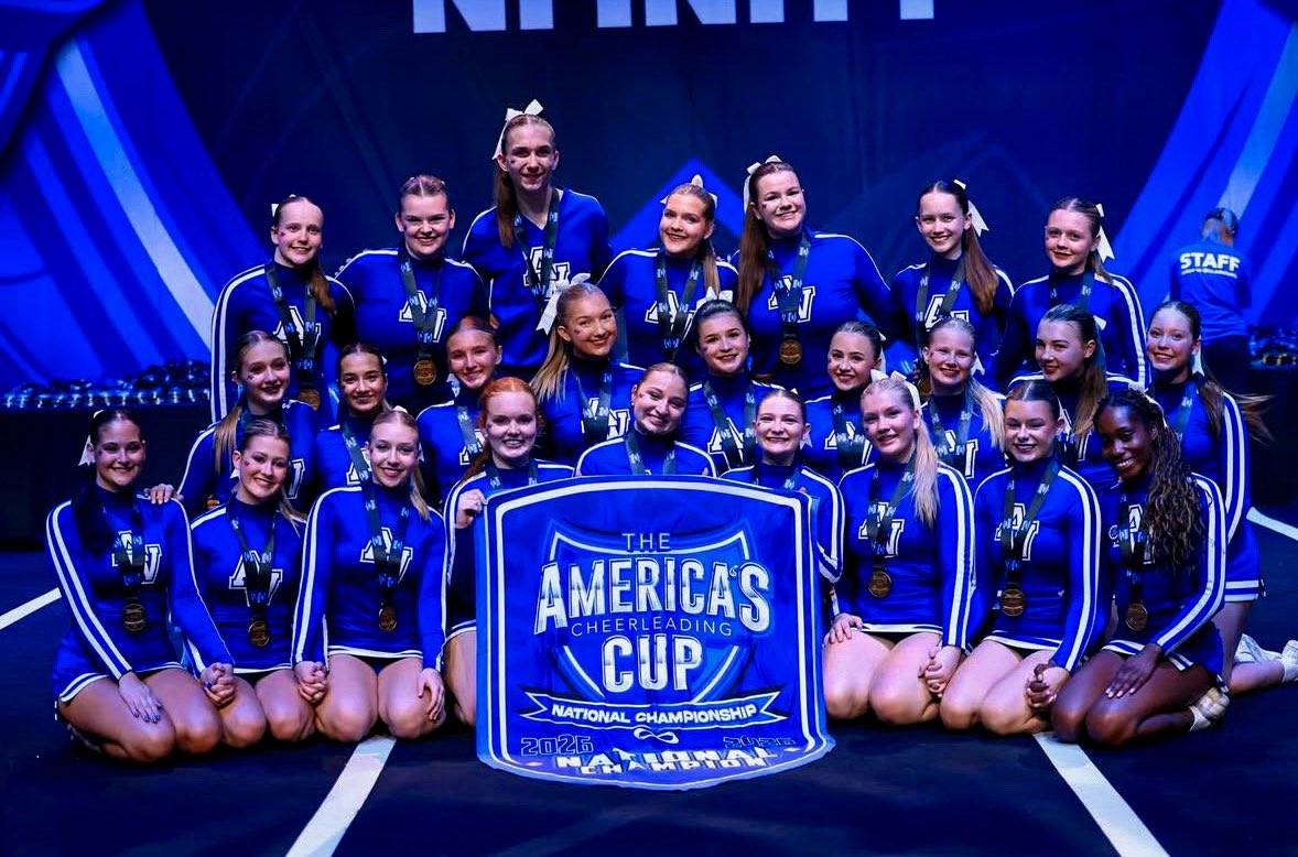 AWHS cheer is bringing home the first ever NATIONAL TITLE in school history!!Not only did they earn a 1st place title in the Coed Medium-Small Gameday division, they also left Orlando as the highest scoring team out of ALL performances across all divisions! ROLL GENS! 💙