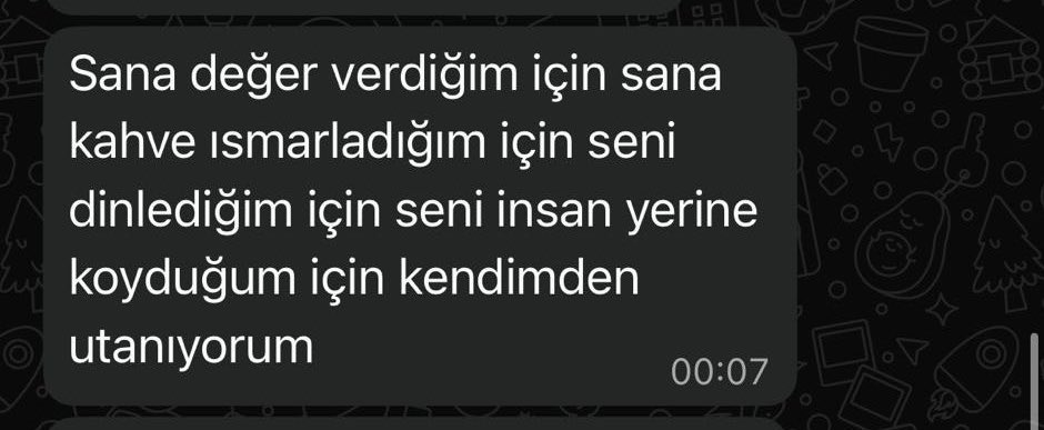 ben hiç özgür özeli anlayacağımı düşünmemiştim