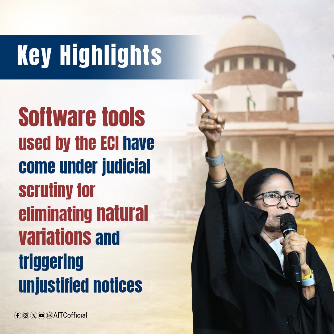 A resounding victory for democracy. A decisive triumph for the people of Bengal.

The Hon’ble Supreme Court has affirmed that EROs alone will exercise final authority on document verification, reducing micro-observers to a strictly assistive role, and directing that 8,505 Bengal