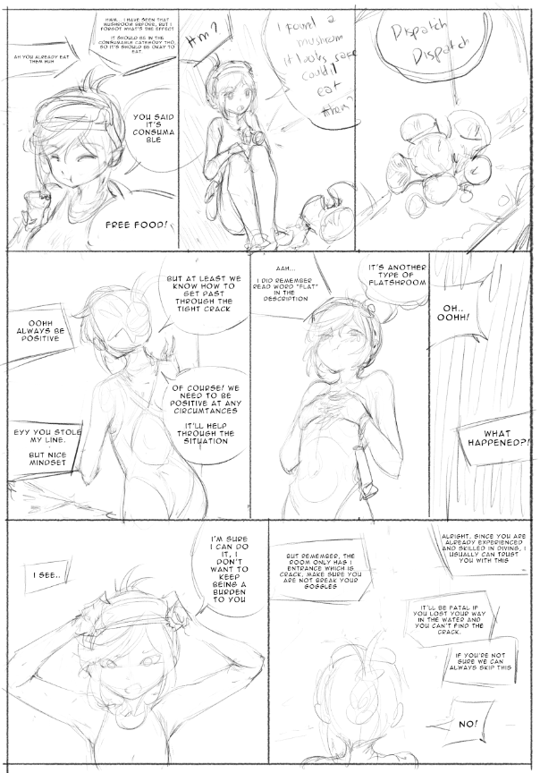 Salvor Deep comic comission work again! WIP 