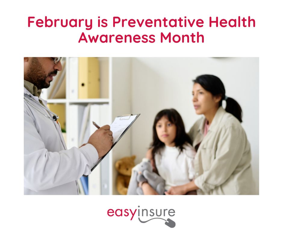 easyinsure_'s tweet image. Good health doesn’t just happen. Small steps today, such as regular checkups, physical activity, and stress management, can help protect your long-term health. Take action this Preventative Health Awareness Month. #health #preventativehealth #easyinsure
