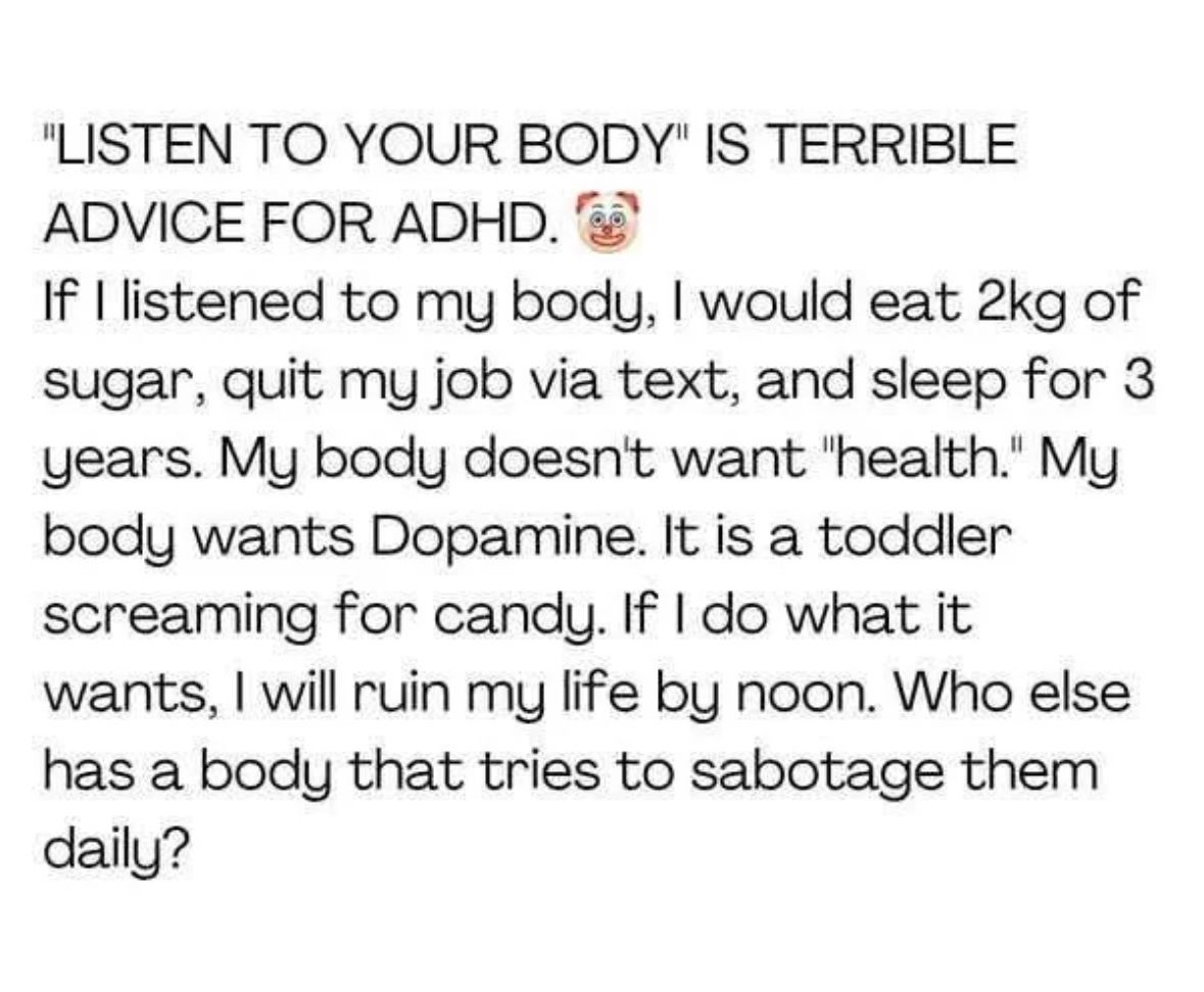 ADHD Memes (@adhdforreal) on Twitter photo 