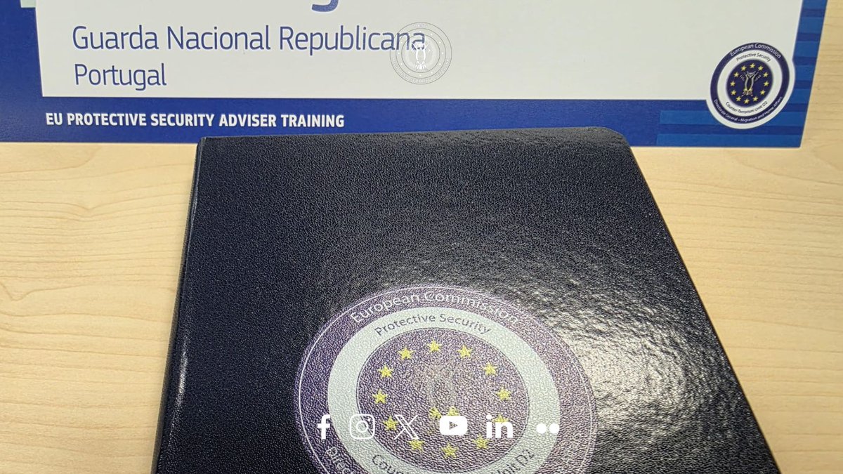 EU_HRSN's tweet photo. Within the framework of the HRSN, four officers from theHRSN | EU PSA Training
Four GNR officers participated in the EU PSA Training in Brussels (2–6 Feb 2026), reinforcing advisory expertise and EU best-practice exchange.
For a safer and more secure Europe https://t.co/IADVJ9HF0c