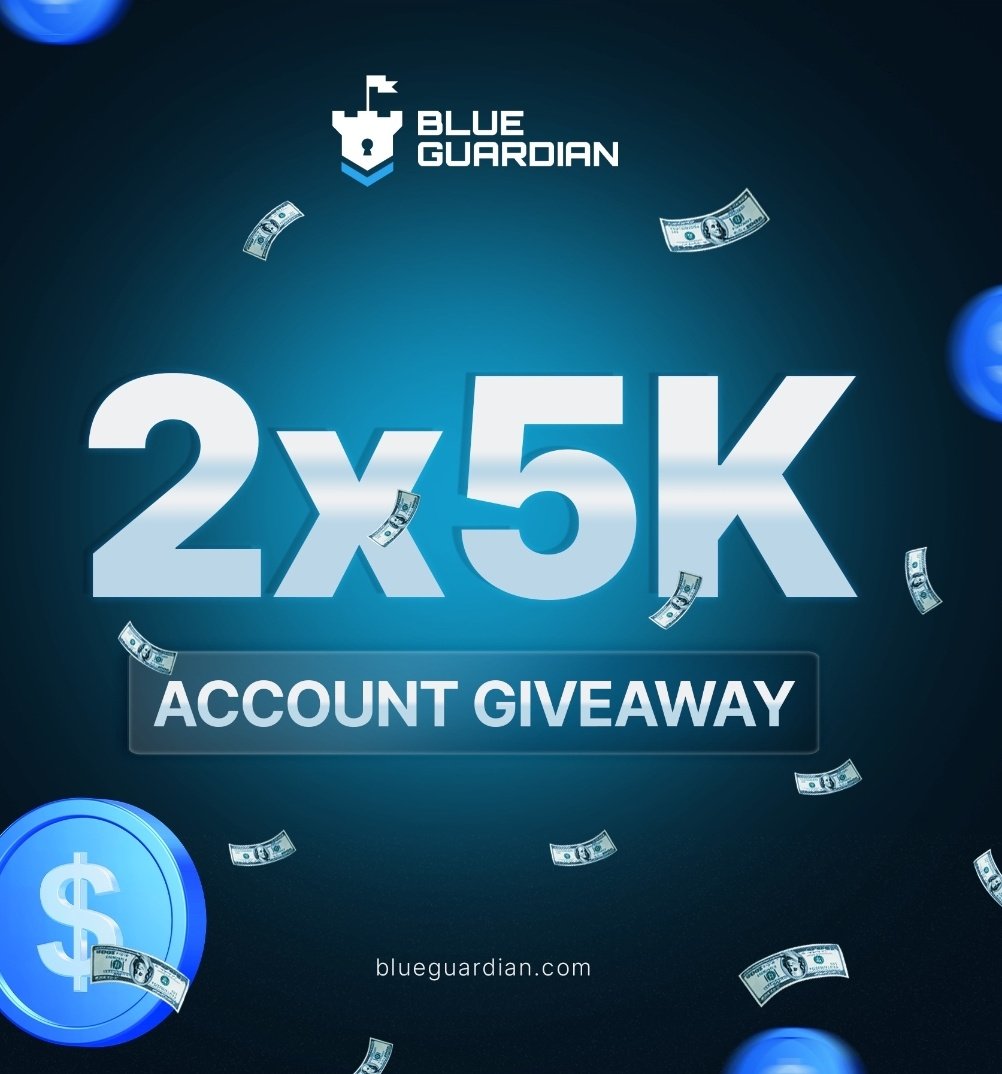 2x5k giveaway 

1. Follow @blueguardiancom, @guardianfutures, @guardiantvlive @PrincessAysherh +turn on notifications
2. Like, retweet and tag 2 friends
3. Add us as favorite firm at propfirmmatch.com/favorite-firms 
Also follow
<a href="/EMERGENCYFX9/">𝐄𝐌𝐄𝐑𝐆𝐄𝐍𝐂𝐘 𝐅𝐱✌️</a> 
72h. Winners Xpicker. Claim via Discord tick