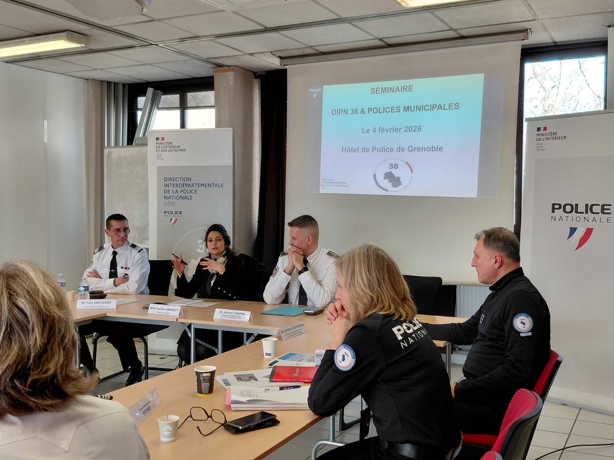 Image de Préfète de l'Isère - #Sécurité 👮 | La Direction interdépartementale de la police nationale de l’Isère (DIPN 38) a organi