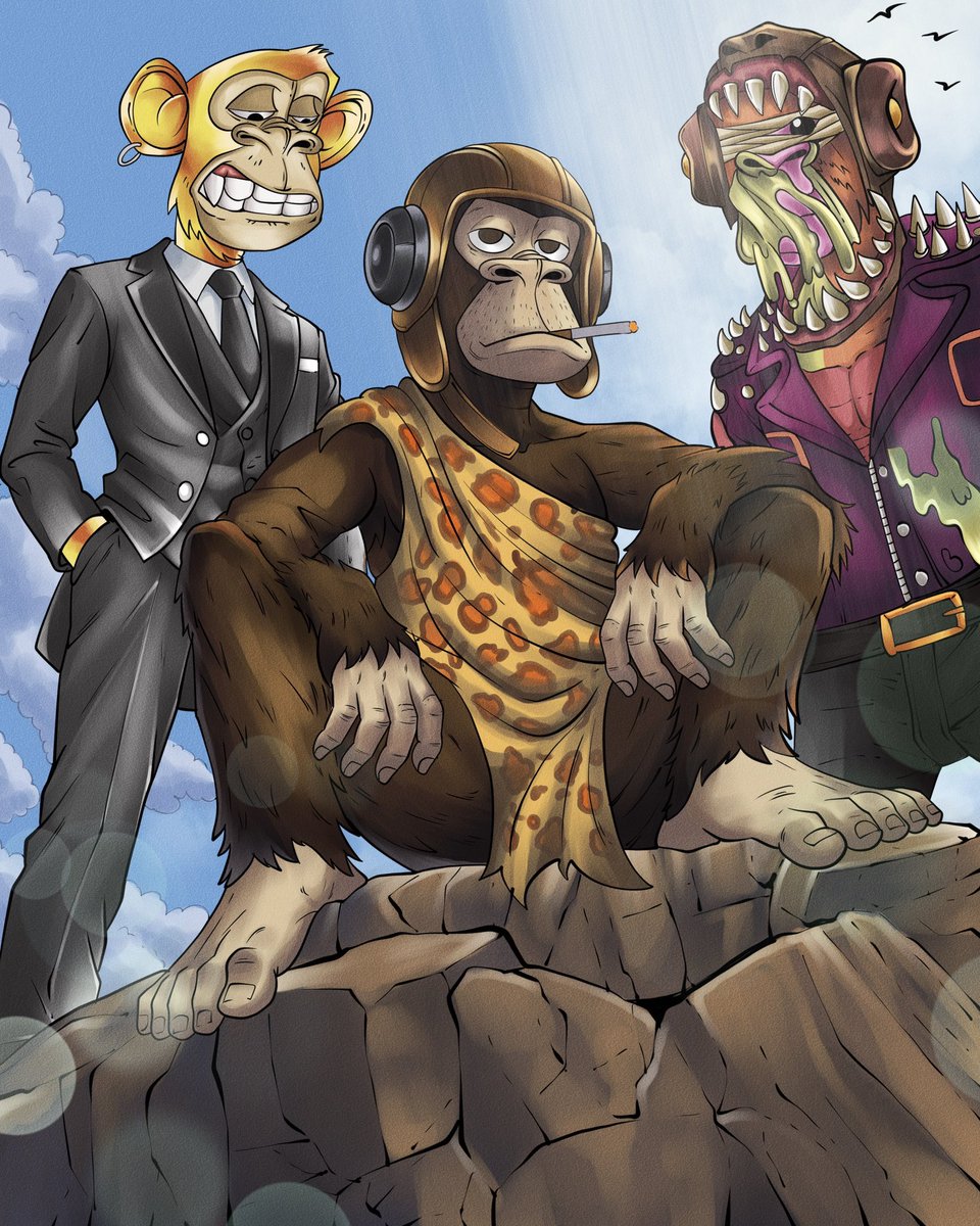 BASC BAYC MAYC.
Ape Strong Together.
<a href="/GooseTheBAYC/">Goose BAYC 6748</a>.