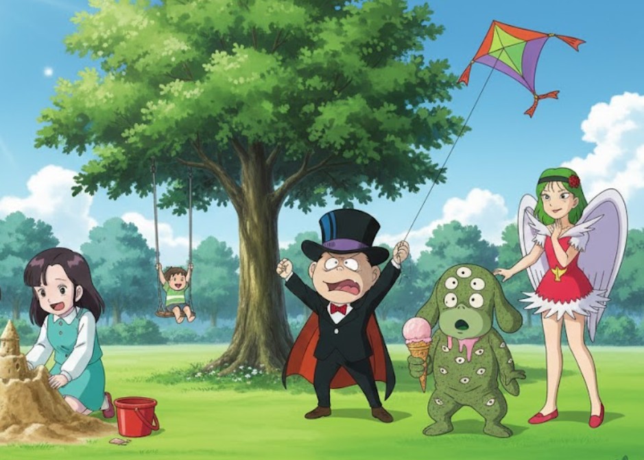 悪魔くんに天童ユメコ（ゲゲゲの鬼太郎 3期）