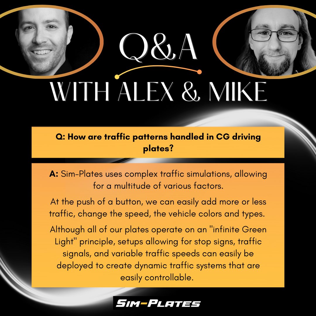 sim_plates's tweet image. Do you have a question for Alex &amp;amp; Mike? Share it in the comments!

#drivingplates #virtualproduction #simplates #vfx #educational