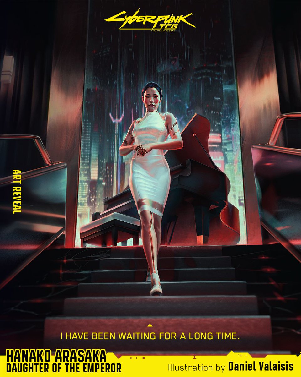 Cyberpunk Trading Card Game tweet media