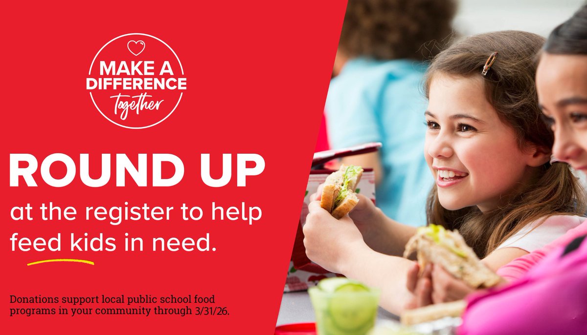 From now through March 31, shoppers at the Centerville Giant location can make an impact with a simple act of kindness, rounding up at the register!

📍 Participating Location for HSD:
• Giant — (550 Centerville Rd, Lancaster)