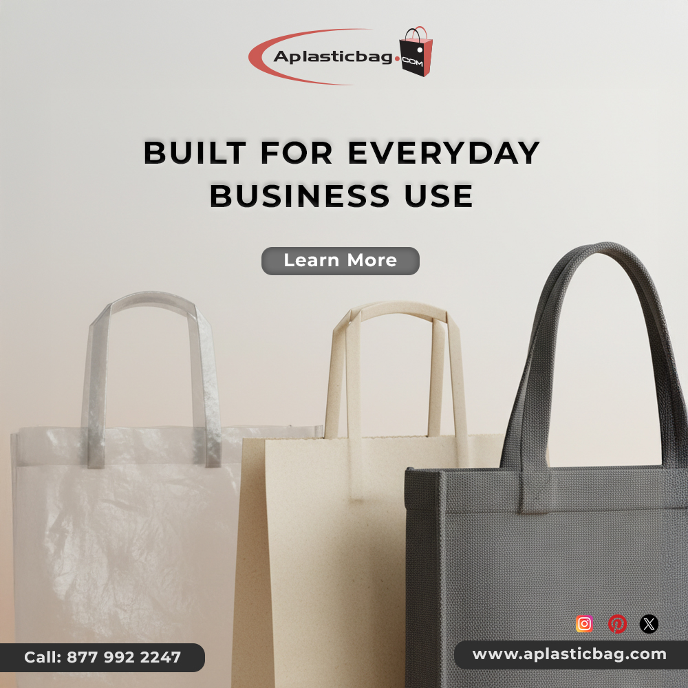 APlasticBagCo's tweet image. Strong material, reliable handles, and clean printing—packaging designed for real businesses and real usage. aplasticbag.com
 #DurablePackaging #BusinessEssentials