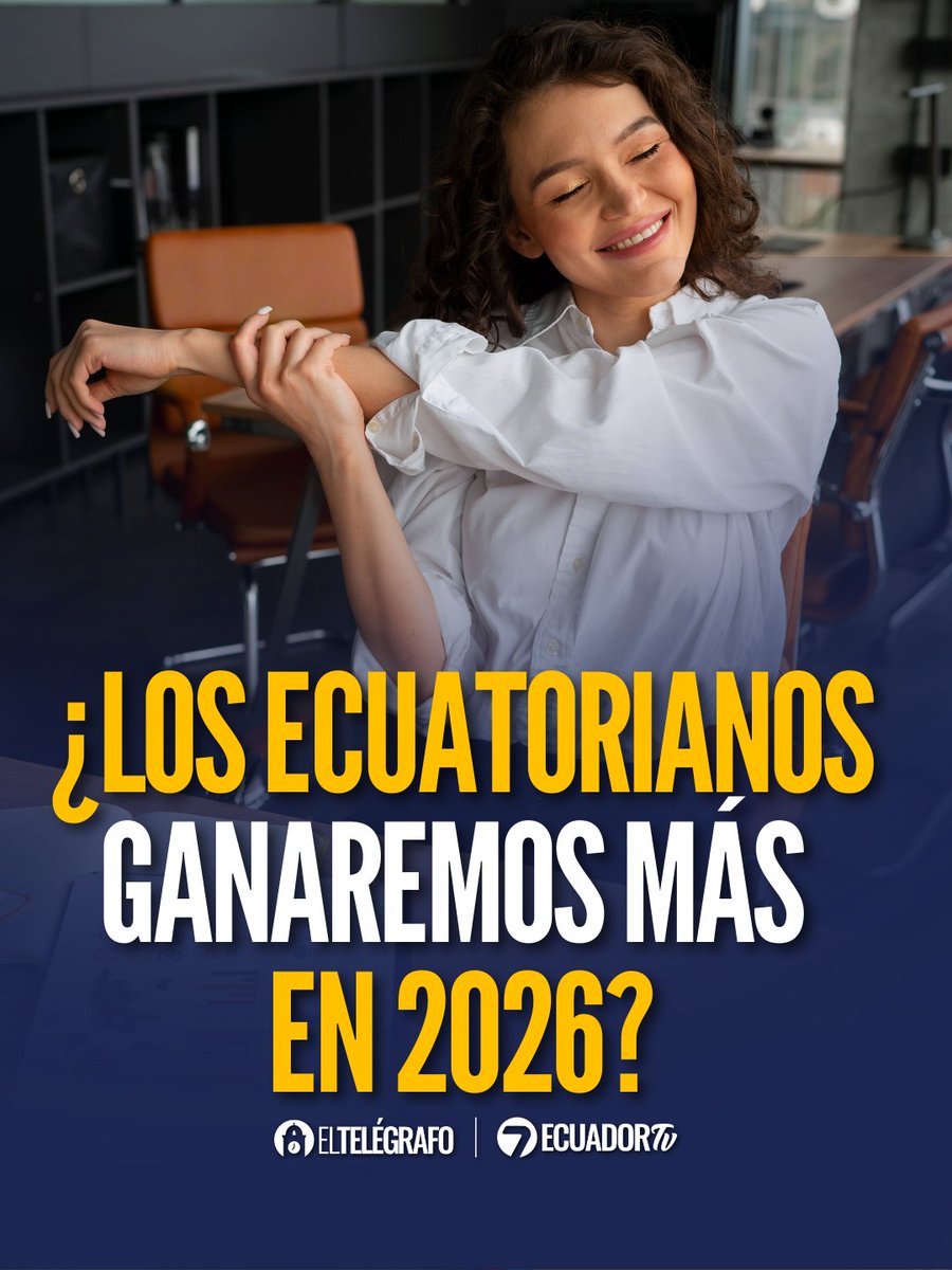 #Ecuador I El 2026 prevé mejoras laborales: el 68% de empresas planea contratar y el 52% proyecta subir salarios. #LéaloEnET: is.gd/ixIlJY
