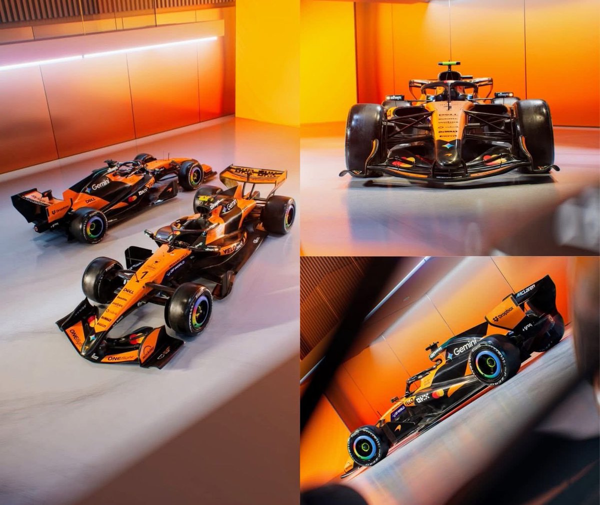 McLaren presenta el livery que usará el actual campeón Lando Norris y Oscar Piastri para la temporada 2026 

#F1 #McLarenF1 #landonorris