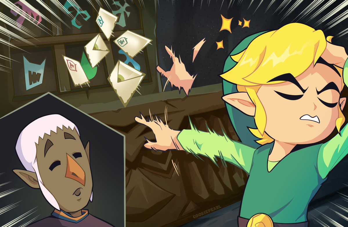 ✉️ ✨
#TheLegendOfZelda #toonlink