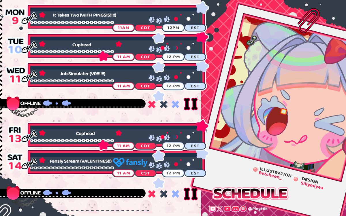 HAPPY VALENTINES WEEK!! Lets try not to rage..... Come hang out :3