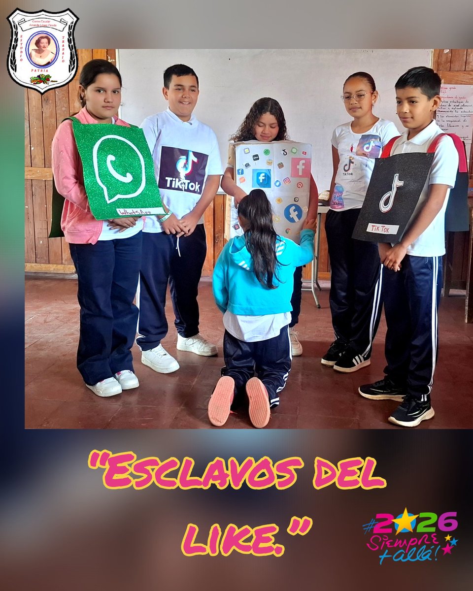 AmandaEscuela's tweet photo. Estudiantes de Escuela Amanda López Pineda participan de Jornada tecnológica Junt@s creamos un Internet más seguro para todos y todas. 
@minednicaragua @DJinotega https://t.co/eh5TT6sLkz