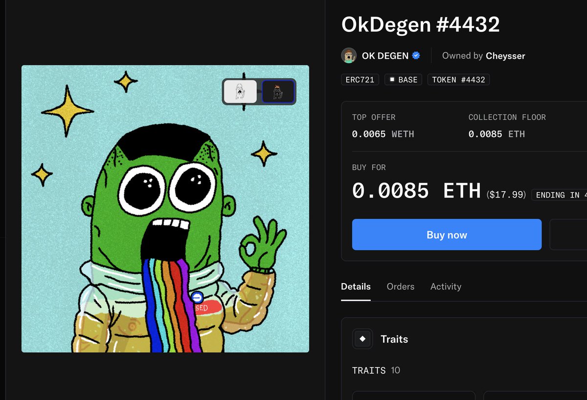 We now have a toggle feature on opensea so you can see your wearables before and after.