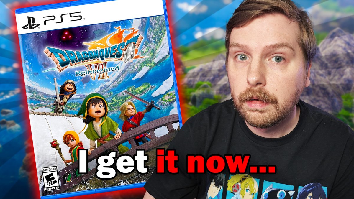 DustinCanFly's tweet photo. 🚨NEW VIDEO! 🚨

Dragon Quest VII: Reimagined has turned me into fan of the series and I'm absolutely loving what I've played so far. So much so, I needed to talk about it in a video. 

Please enjoy ♥️

https://t.co/HoPIBKsj1z https://t.co/ewJpqLBt0U