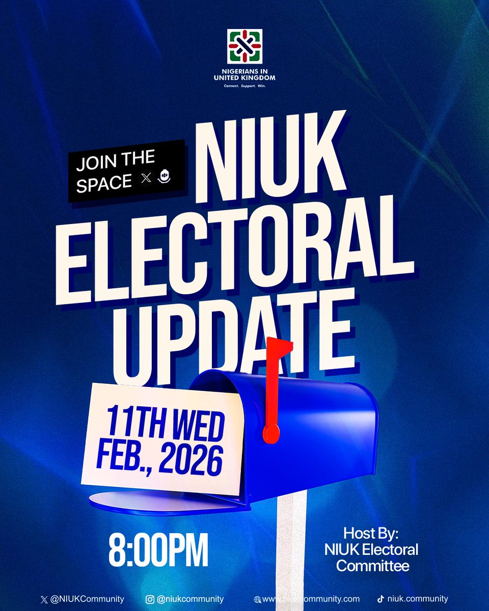 Come join us for important updates from your Eleco this Wednesday in view of our forthcoming elections.