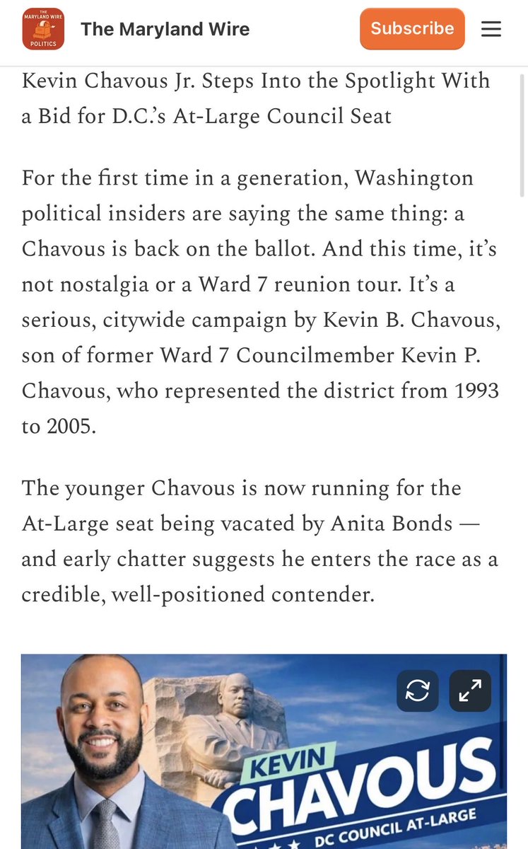 Kevin B. Chavous tweet media