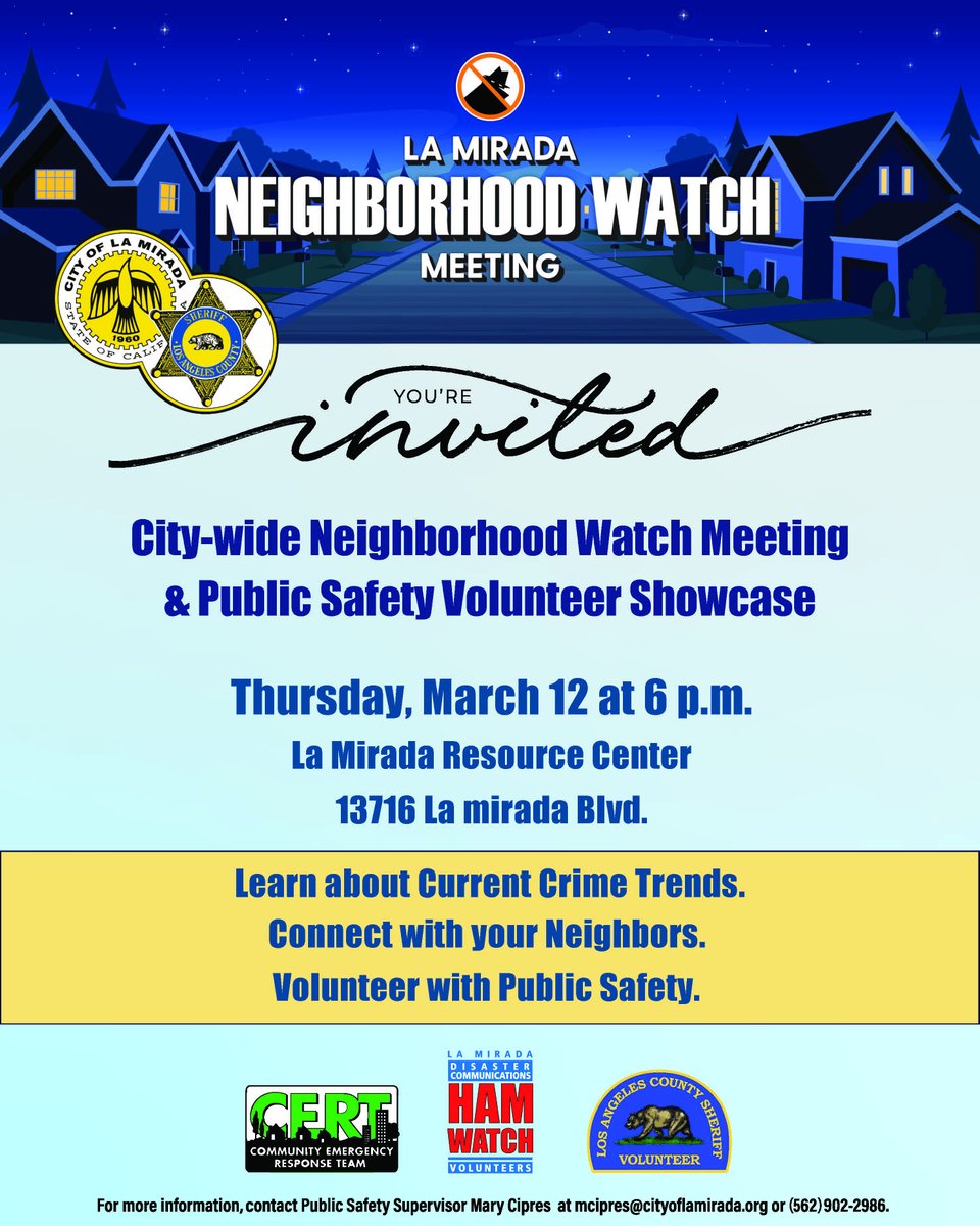 La Mirada Public Safety tweet media