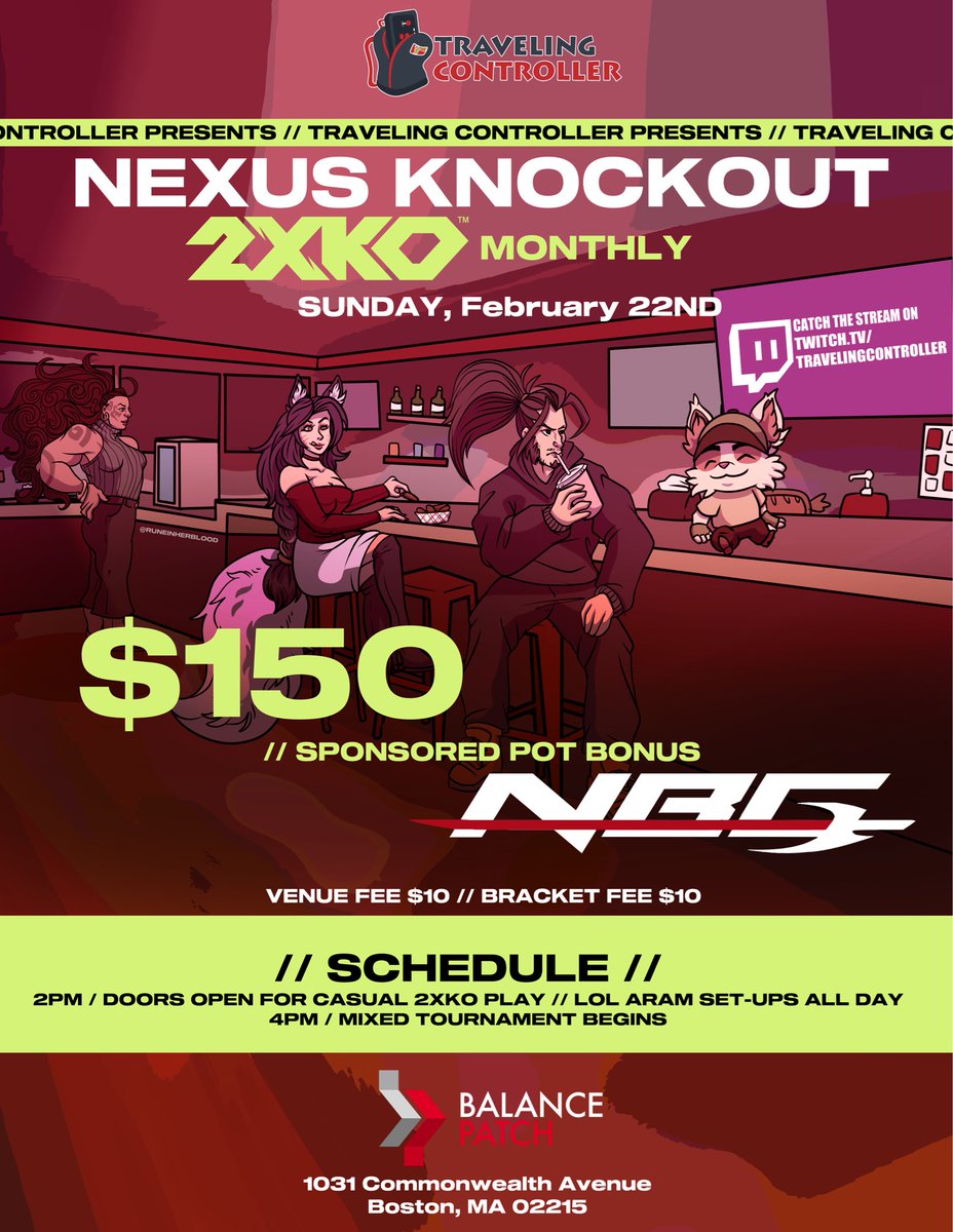 MA Nexus Knockout | 2XKO FGC tweet media