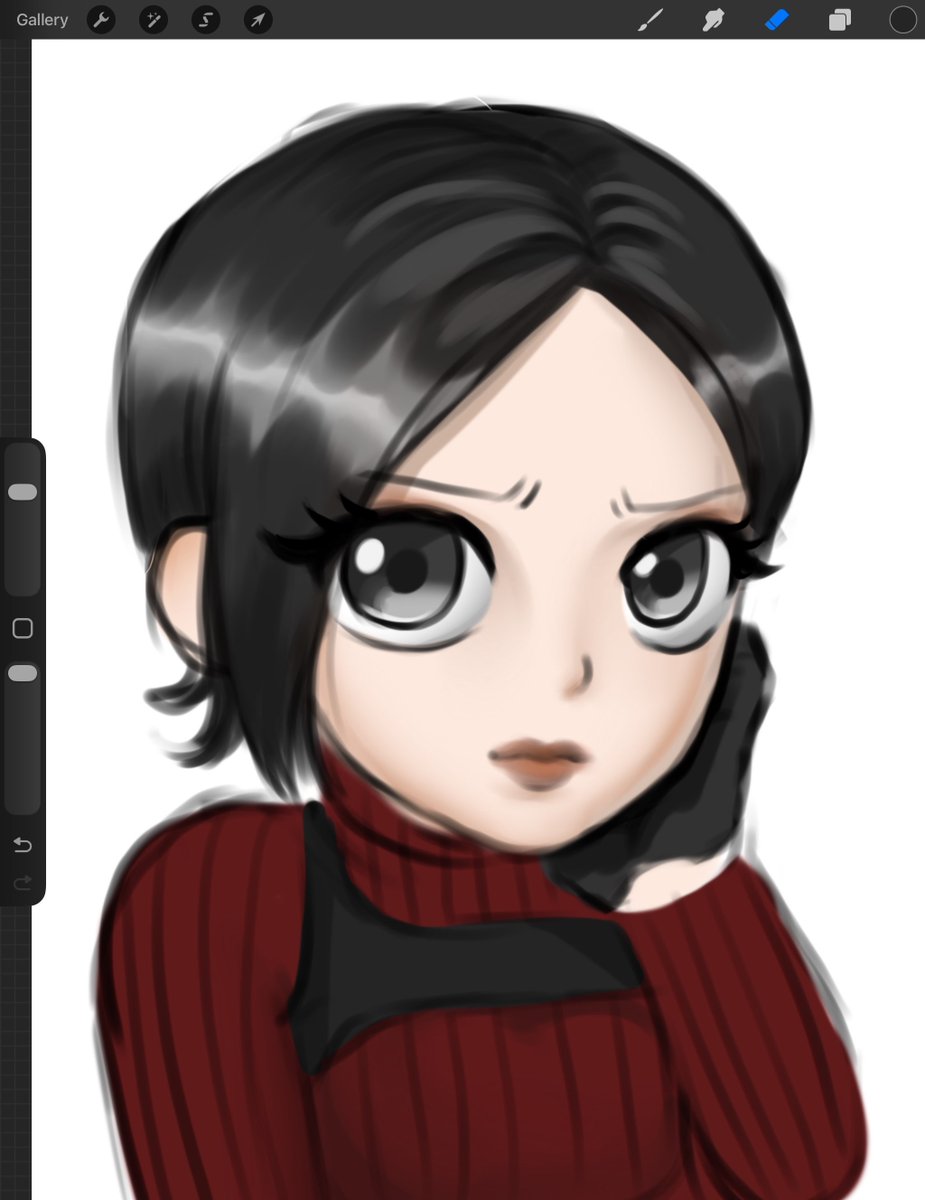 Chibi Ada wip #AdaWong #ResidentEvil #ResidentEvil4Remake