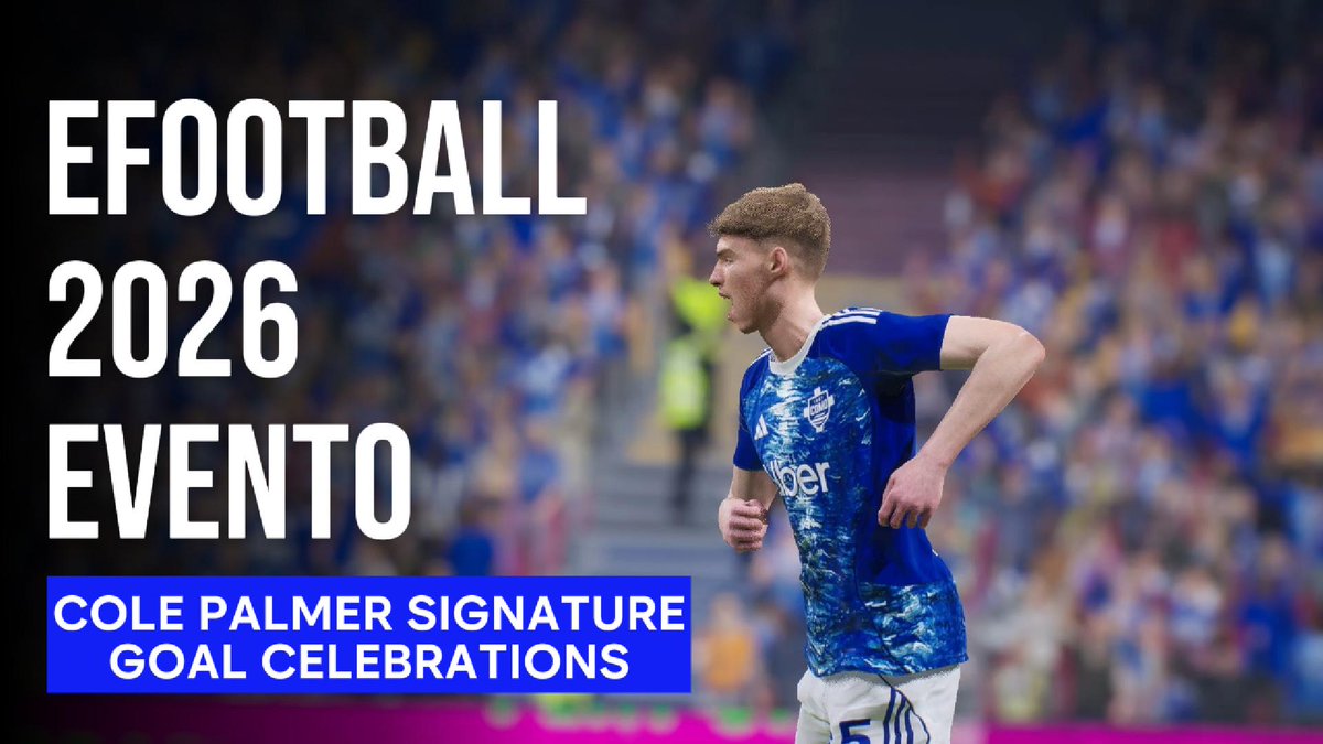 ¡HACE FRÍO EN eFOOTBALL 2026! 🥶❄️

Acabo de subir nuevo video Jugando con la Signature Goal Celebrations de Cole Palmer. ¡El realismo de esta carta es una locura! 🎮🔥

No te pierdas los festejos más icónicos de "Cold" Palmer aquí: 👇👇👇youtu.be/CO8txghOB44

#eFootball2026