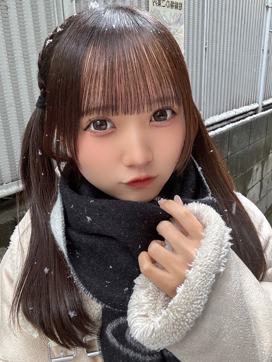 こんな日に会えたの、ちょっと特別だね❄️.*˚