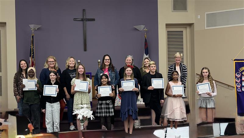 Congrats to our Sun Lakes Lions Peace Poster Contest winners! The annual Peace Poster Contest for local children ages 11, 12, or 13 encourages them to express their visions of peace through art, with winners advancing to district-level competitions. #WeAreChandlerUnified