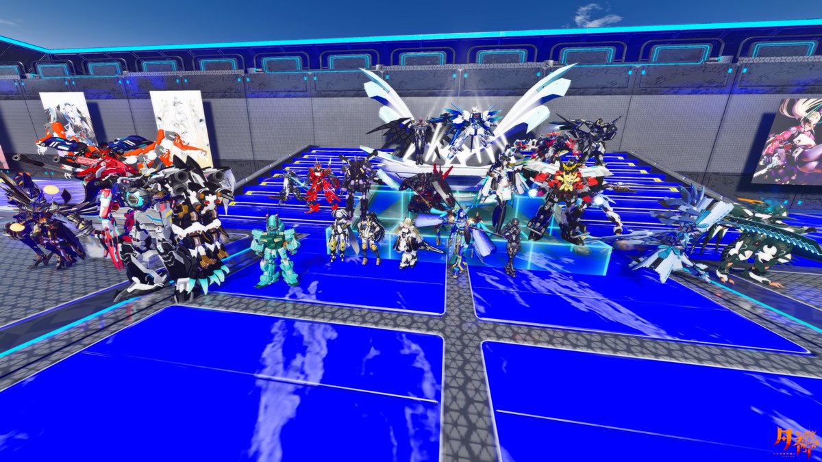 #PSO2NGS #PSO2NGS_SS
#メカ魂夜会
キャストは集まると合体する、アークスの常識です