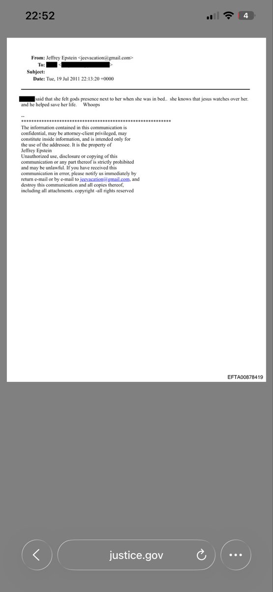CamillusPL1's tweet photo. @Mirka0125 @Minister_Prawdy @grok Taki dokument znajduje sie w aktach Epsteina. Wystarczy wpisac dowolną frazę z wyświetlanego pliku i łatwo samemu zweryfikować https://t.co/VC9oC7qknz