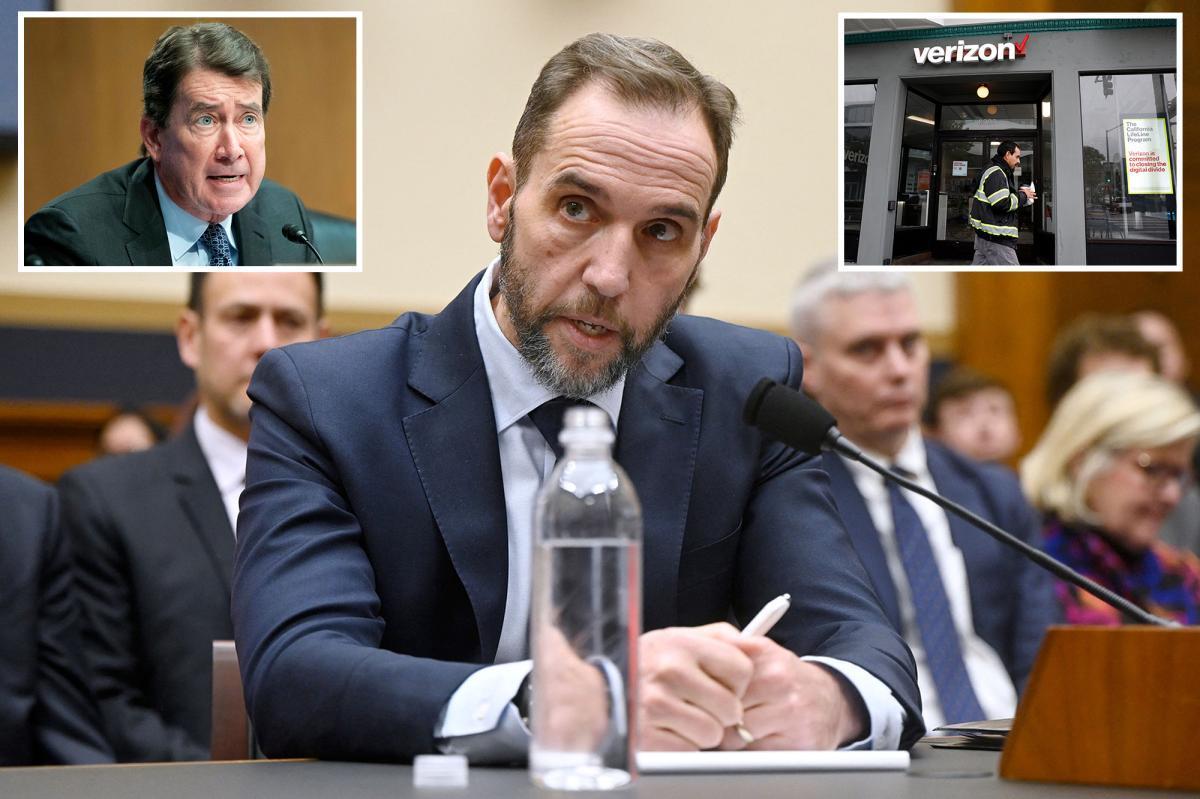 nypost's tweet image. Verizon must face FCC probe for turning over GOP lawmaker phone records: Hagerty nypost.com/2026/02/09/us-…