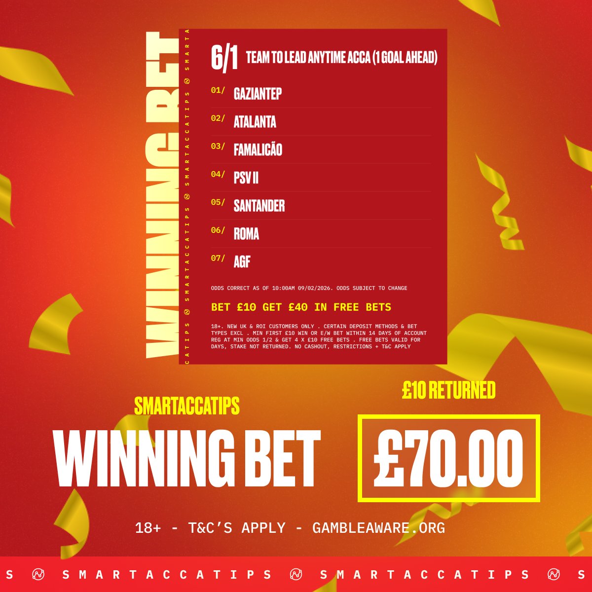 SmartAccaTips tweet media