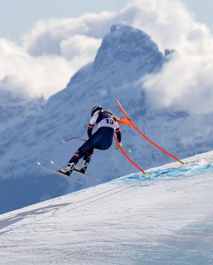 Lindsay Vonn gives her first statement since her devastating crash in the Olympic downhill