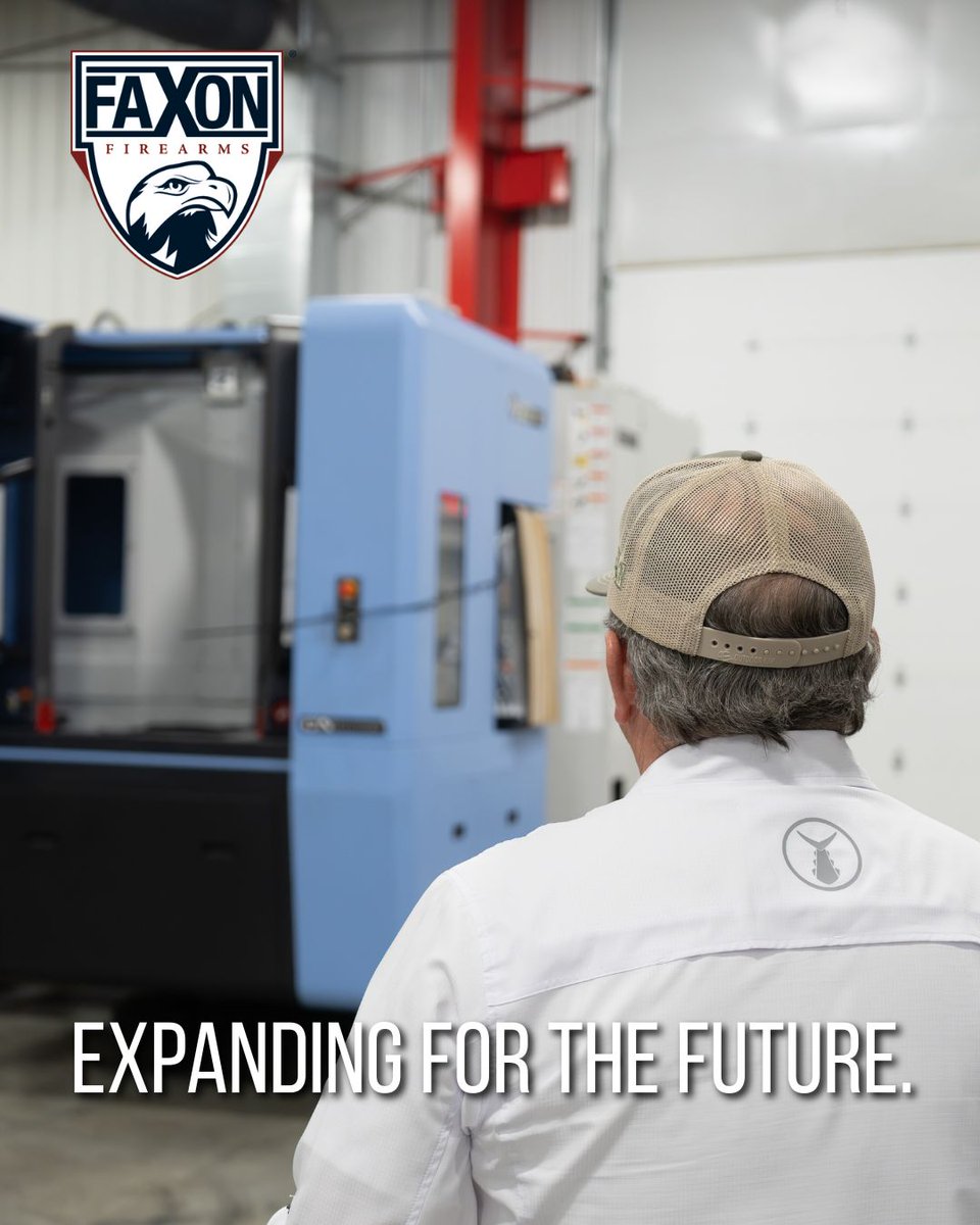 Faxon_Firearms's tweet image. A new week, a new machine. Bob Faxon watches as our latest purchase is brought in. 

#faxonfirearms #gun #guns #faxon #pistol #rifle #2a #usa #america #ohiobusiness #ohio #craftsmanship #hunting #outdoors #guncare #targetshooting #pewpew